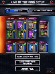 King of the Ring Mode updates in WWE SuperCard Season 2