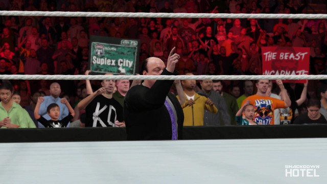 WWE2K16 Trailer Heyman Manager WWE2K16 Trailer Heyman Manager