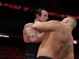 WWE2K16 Trailer Taker Chokeslam