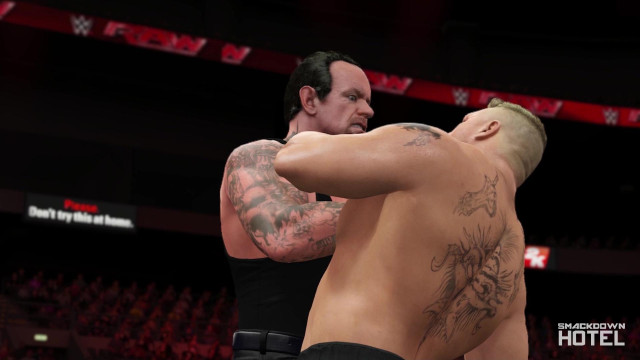 WWE2K16 Trailer Taker Chokeslam WWE2K16 Trailer Taker Chokeslam