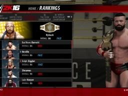 WWE2K16 Career IC Title