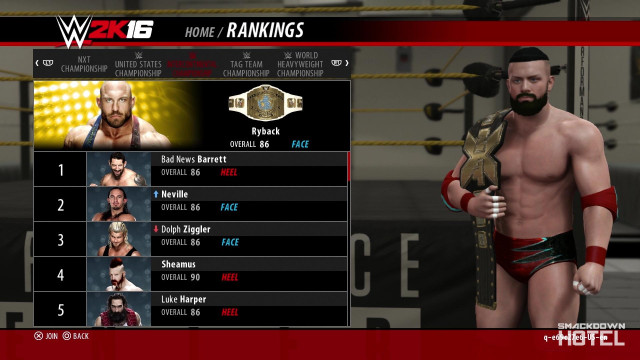 WWE2K16 Career IC Title WWE2K16 Career IC Title