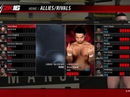 WWE2K16 Career Rivalries