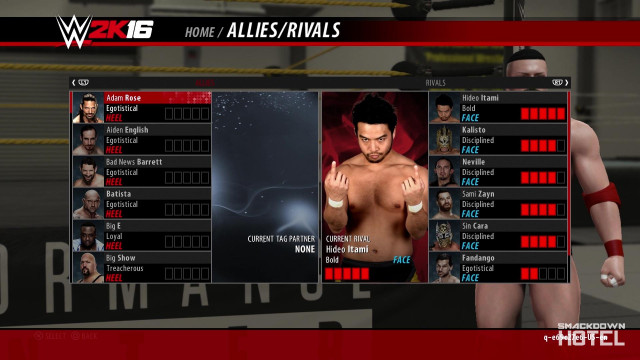 WWE2K16 Career Rivalries WWE2K16 Career Rivalries
