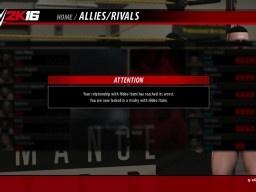 WWE2K16 Career Rivalry