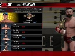 WWE2K16 Career US Title