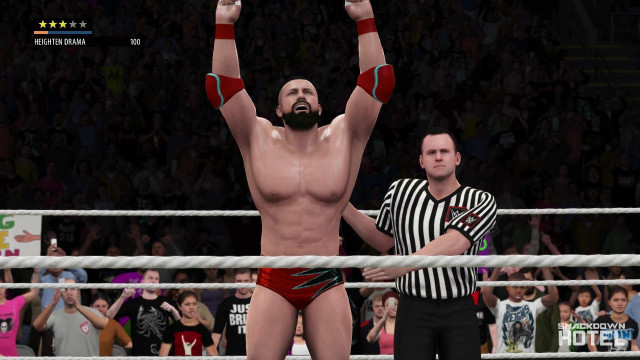 WWE2K16 Career Win WWE2K16 Career Win