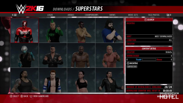 WWE2K16 CommunityCreations WWE2K16 CommunityCreations