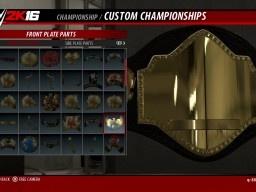 WWE2K16 CustomChampionship1