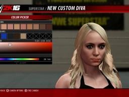 WWE2K16 CustomDiva3
