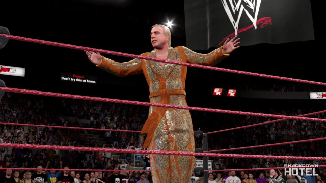 WWE2K16 Launch RicFlair WWE2K16 Launch RicFlair