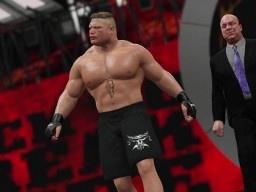 WWE2K16 Trailer Lesnar Heyman