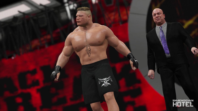 WWE2K16 Trailer Lesnar Heyman WWE2K16 Trailer Lesnar Heyman
