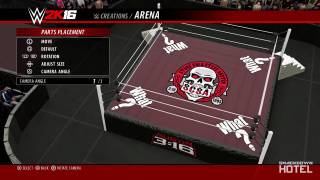 WWE 2K16 Full Creation Suite Details: Custom Arena, Create-A-Superstar, Fighting Styles and all Creation Modes