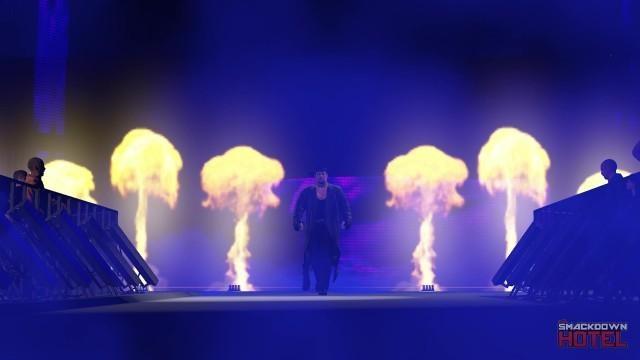 WWE2K16 UndertakerPyro