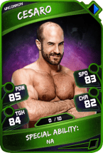 Cesaro - uncommon