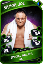 Samoajoe - uncommon