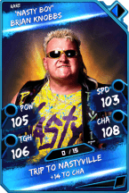 Super card  brian knobbs  nasty boy 3  rare 5486 216