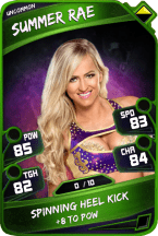 Super card  summer rae 2  uncommon 5466 216