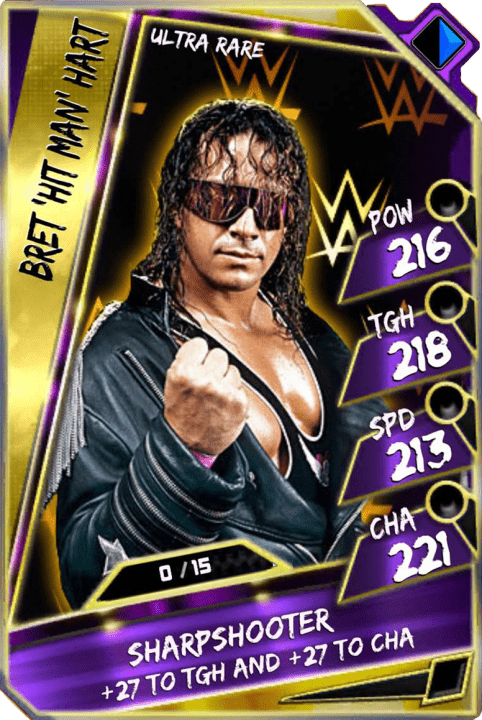 Bret Hart - WWE SuperCard (Season 1 Debut) - WWE SuperCard ...