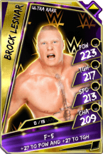 Brocklesnar - ultrarare (loyalty pcc)