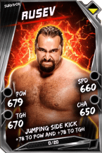 Rusev - survivor