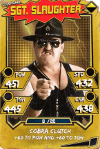 SgtSlaughter - Legendary (Throwback)