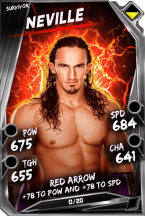 Super card  neville 8  survivor 5972 216