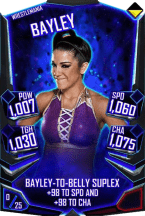 Bayley - wrestlemania