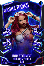 Sashabanks - wrestlemania