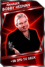 Support card: manager - bobbyheenan - survivor