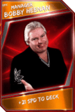 Super card  support  manager  bobby heenan 6  epic 6097 216