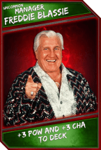 Support card: manager - freddieblassie - uncommon