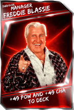 Support card: manager - freddieblassie - survivor