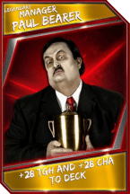 Support card: manager - paulbearer - legendary