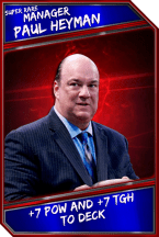 Support Card: Manager - PaulHeyman - SuperRare