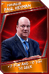 Support Card: Manager - PaulHeyman - Epic