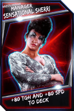 Support card: manager - sensationalsherri - wrestlemania