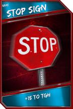 Support Card: StopSign - Rare