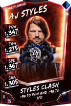 AJ Styles - WrestleMania (PCC)