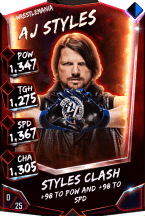 Aj styles - wrestlemania (pcc)