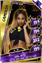 SuperCard Cameron 5 UltraRare Loyalty