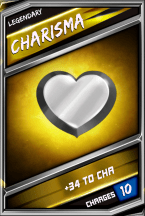 SuperCard Enhancement Charisma 7 Legendary