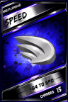 SuperCard Enhancement Speed 9 WrestleMania