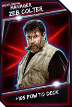 Support card: manager - zebcolter - wrestlemania