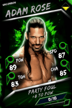 SuperCard AdamRose 2 Uncommon Fusion