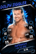 SuperCard DolphZiggler 3 Rare Fusion