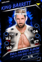 SuperCard KingBarrett 4 SuperRare Fusion