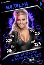 SuperCard Natalya 5 UltraRare Fusion