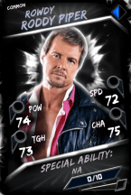 SuperCard RoddyPiper 1 Common Fusion